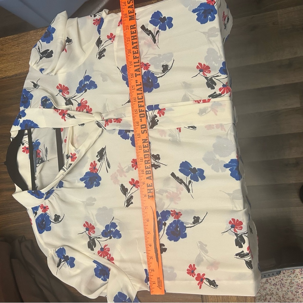 Modcloth Floral Printed Women's long sleeve Blouse XL - Picture 7 of 7